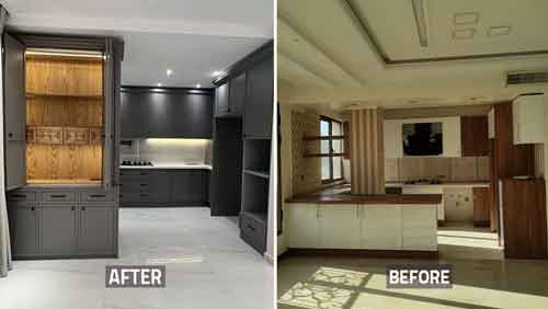 قیمت کابینت آماده ارزان
