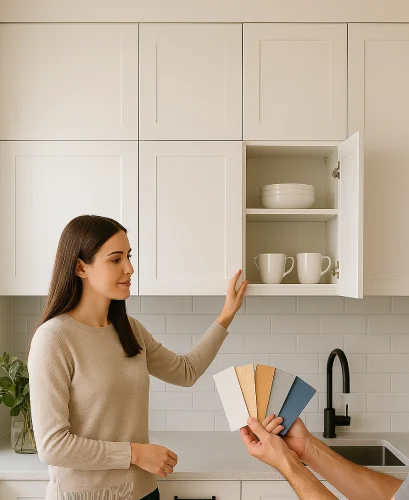 چگونه کابینتی طراحی کنیم که همیشه مرتب به نظر برسه؟
