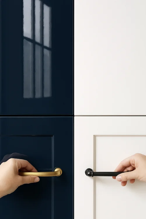 کابینت‌های براق یا مات؛ کدام انتخاب بهتری است؟